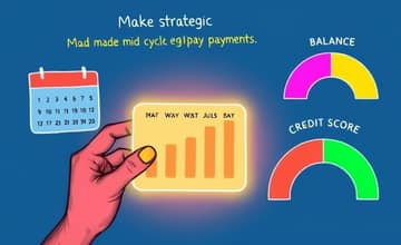 Credit Utilization Hack: Mid-Cycle Payments for Fast Score Boosts